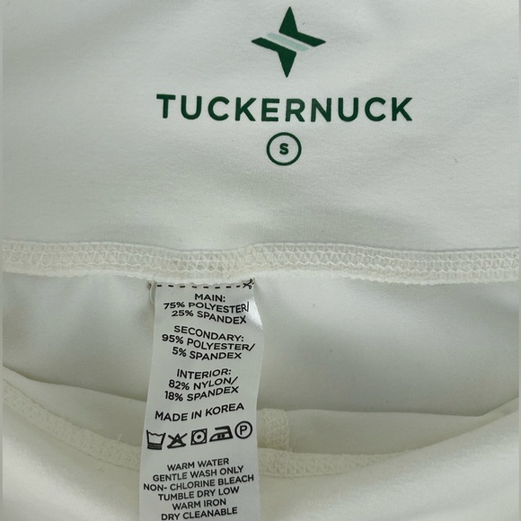 Tuckernuck White Cane Active Sport Tennis Shorts 4in Inseam Size Small - Picture 12 of 12